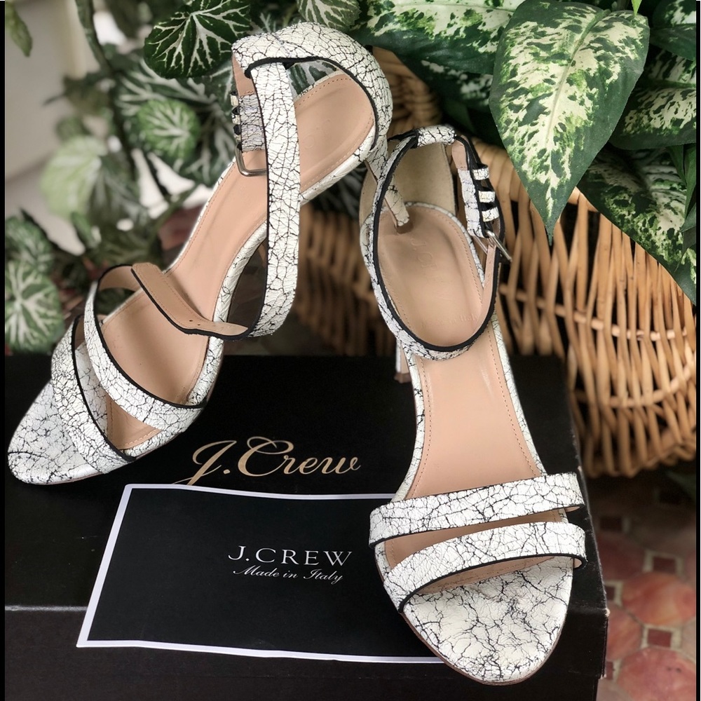 J.Crew high heels women sandals